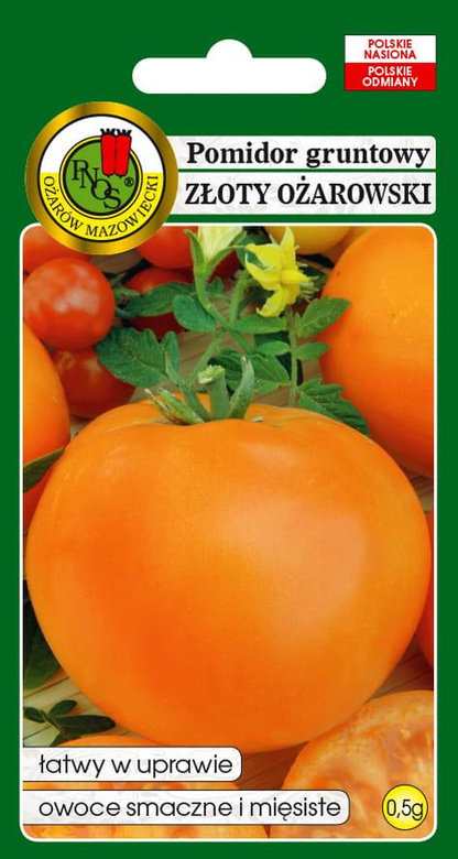 Golden Ożarowski Ground Tomato 0.5g (Solanum lycopersicum L.)