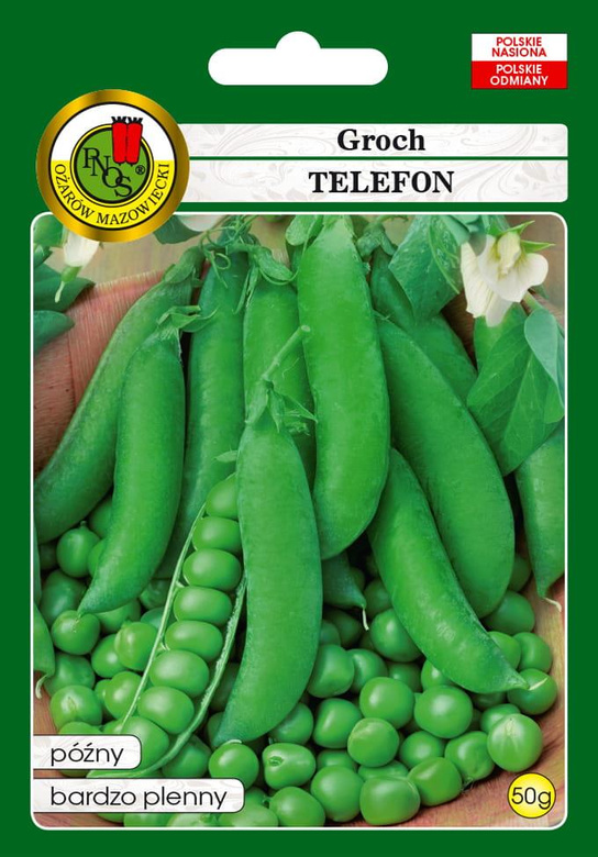 Groch łuskowy TELEFON 50g (Pisum sativum)