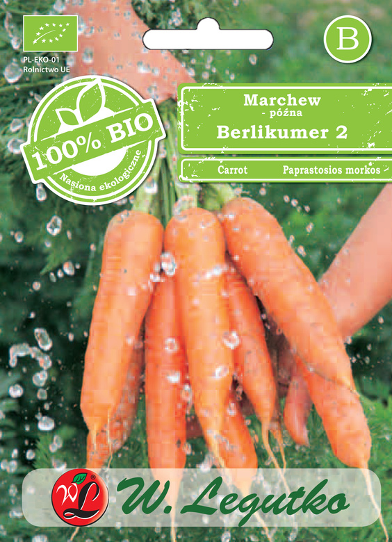 Edible carrot Berllikumer 2 BIO 5g (Daucus carota)