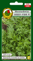 Musztardowiec Kapusta mizuna GREEN FIRE F1 0,3g (Brassica juncea var. integrifolia)
