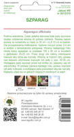 Szparag warzywny ARGENTEUIL 1g (Asparagus officinalis)