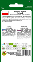 Kapusta włoska VERTUS 2 2g (Brassica oleracea L. var. sabauda)
