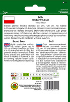 Garden bean WINDSOR WHITE / WHITE WINDSOR 50g (Vicia faba)