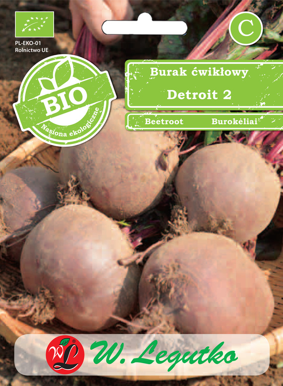 Burak ćwikłowy DETROIT 2 10g (Beta vulgaris)