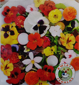 Edible flower mix