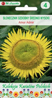 Decorative sunflower AMOR ADMIR yellow 2g (Polish Flowers)