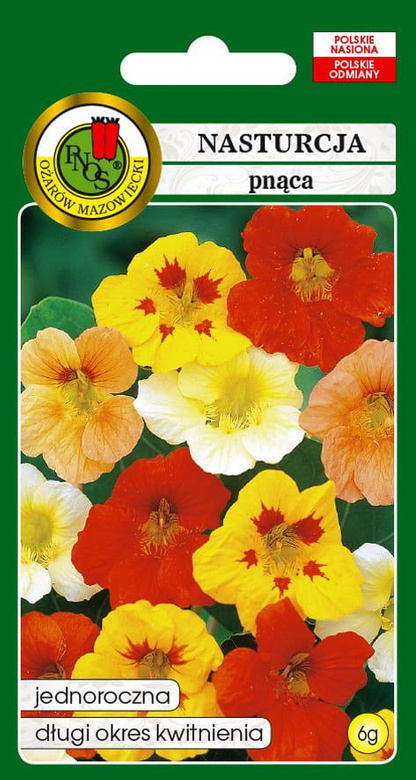 Climbing Nasturtium Mix 6g (Tropaeolum maj. maximum)