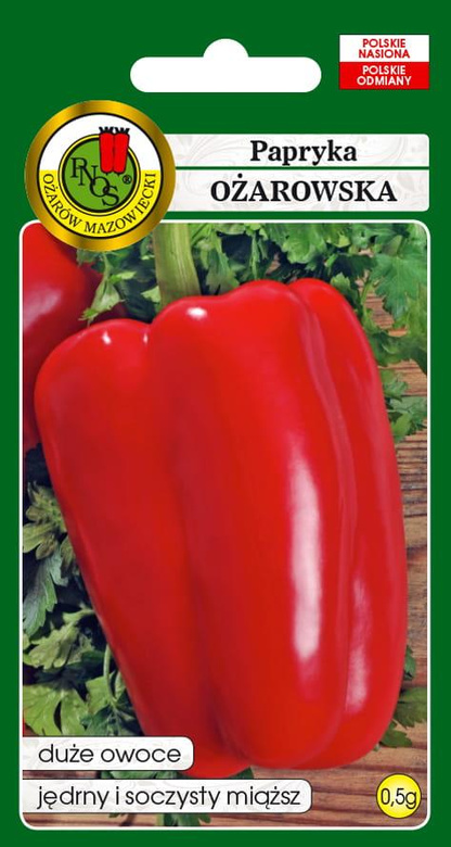 OŻAROWSKA Pepper 0.5g (Capsicum annuum)