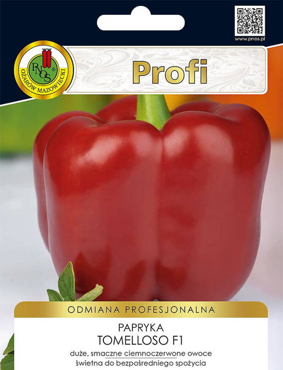 Papryka TOMELLOSO mieszaniec F1 PROFI 20 nasion (Capsicum annuum)