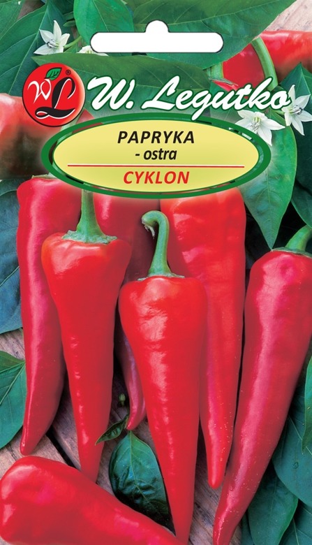 Papryka ostra CYKLON czerwona 0,5g (Capsicum annuum)