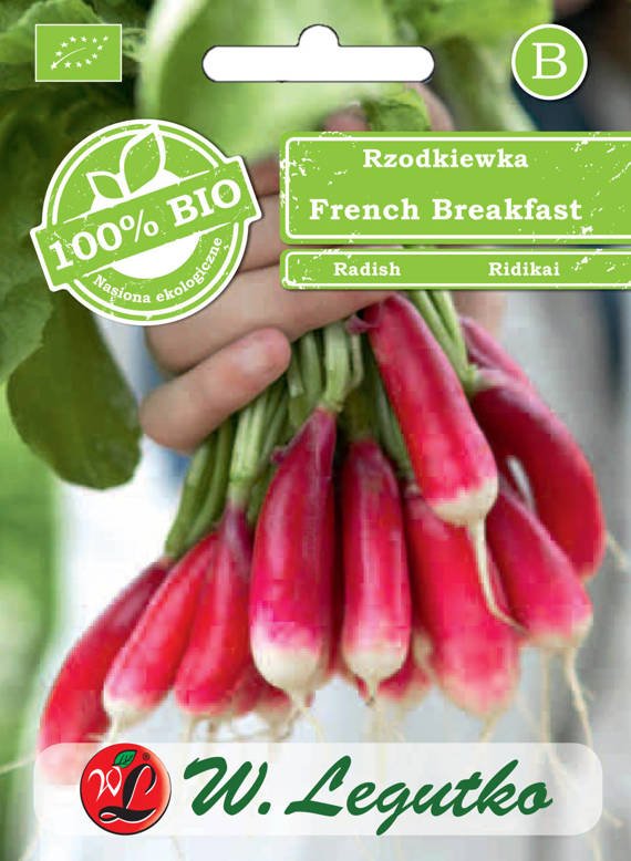 Rzodkiewka FRENCH BREAKFEST 3 5g BIO (Raphanus sativus var. sativus)